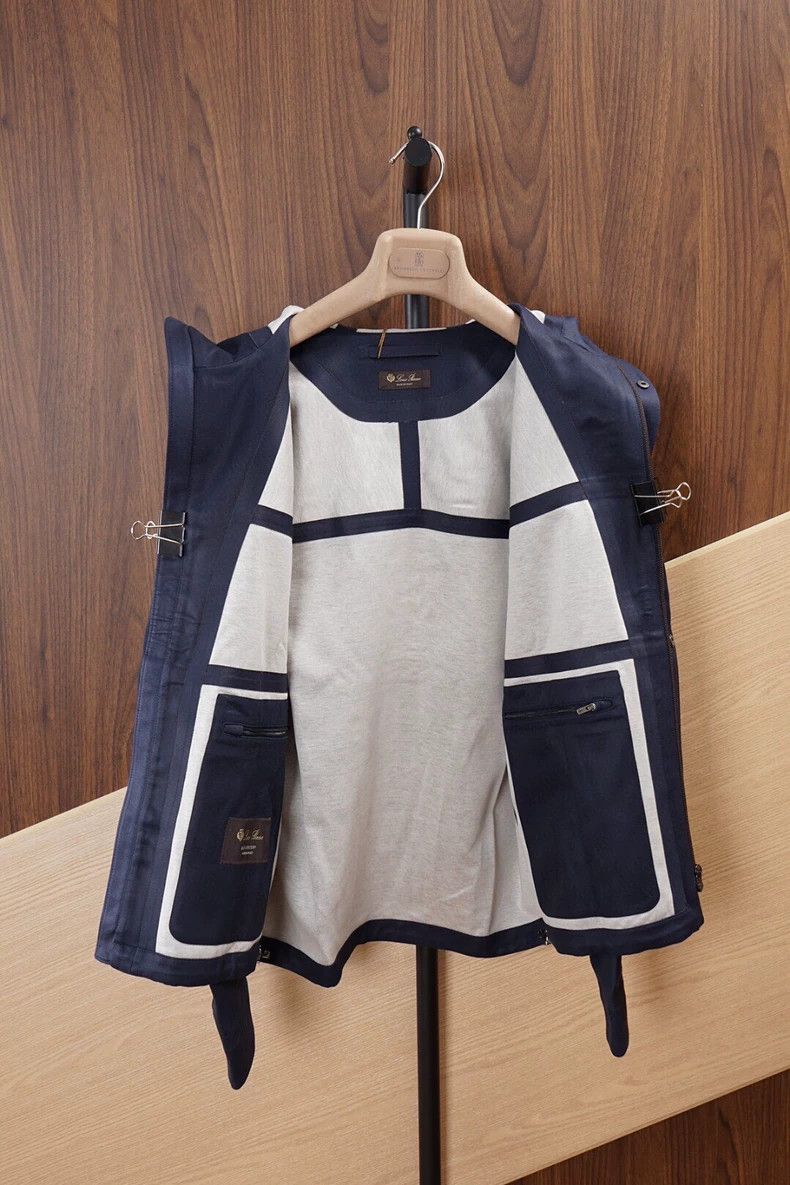 Loro Piana Loro Piana Silk Hooded Size US L / EU 52-54 / 3 - 2 Thumbnail