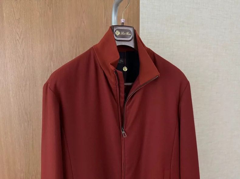 Loro Piana Loro Piana Silk-Filled Red Jacket Size US L / EU 52-54 / 3 - 2 Thumbnail
