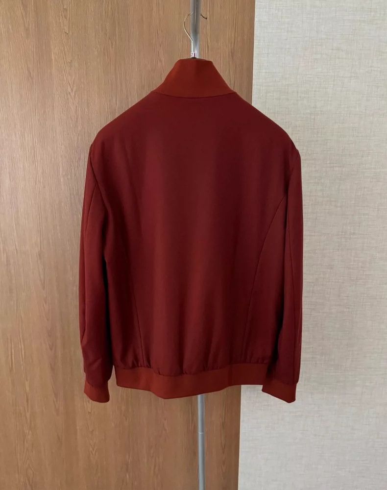 Loro Piana Loro Piana Silk-Filled Red Jacket Size US L / EU 52-54 / 3 - 6 Thumbnail