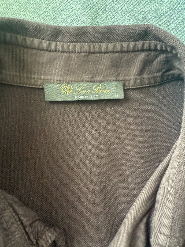 Loro Piana Loro Piana Short Sleeve Polo Size US M / EU 48-50 / 2 - 2 Thumbnail