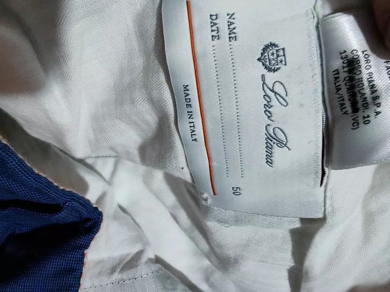 Loro Piana Loro Piana Men's Blue Casual Pants Size US 34 / EU 50 - 5 Thumbnail