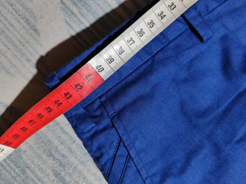Loro Piana Loro Piana Men's Blue Casual Pants Size US 34 / EU 50 - 7 Thumbnail