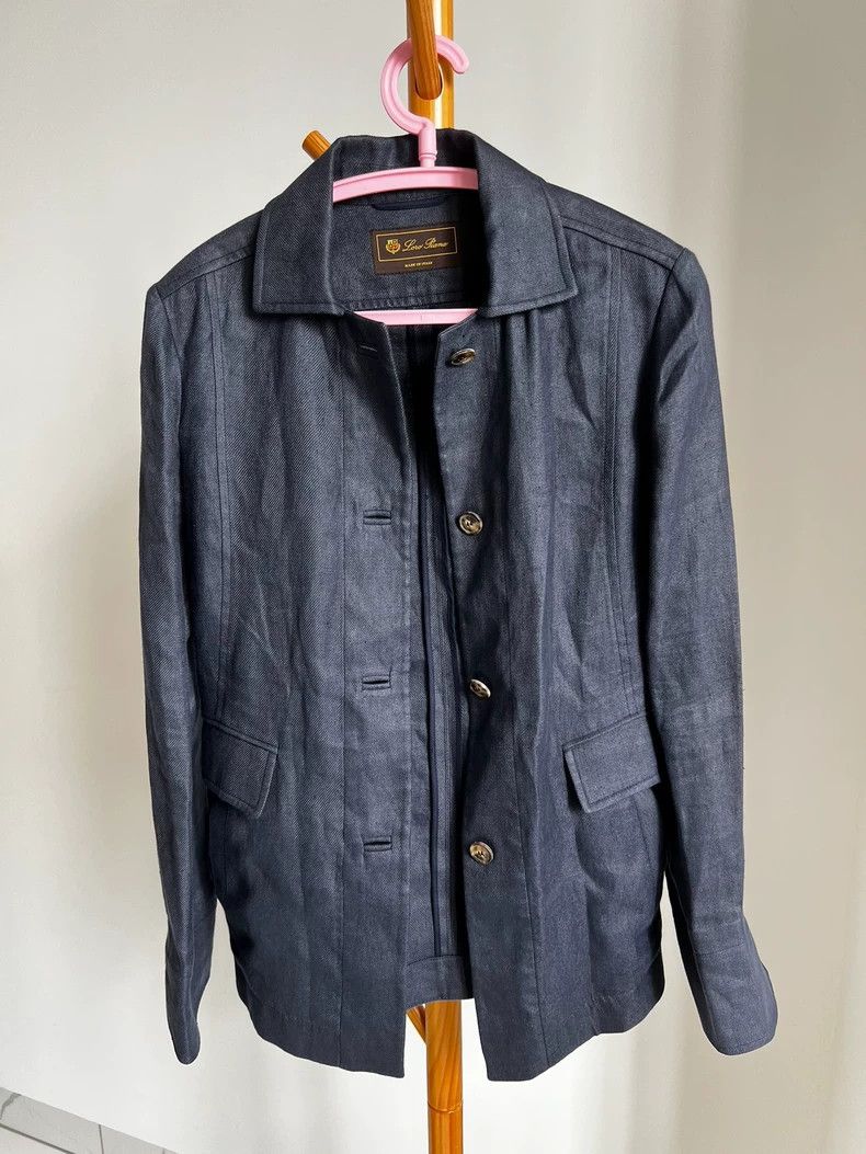 Loro Piana Loro Piana Thick Linen Casual Blazer Size US XS / EU 42 / 0 - 2 Thumbnail