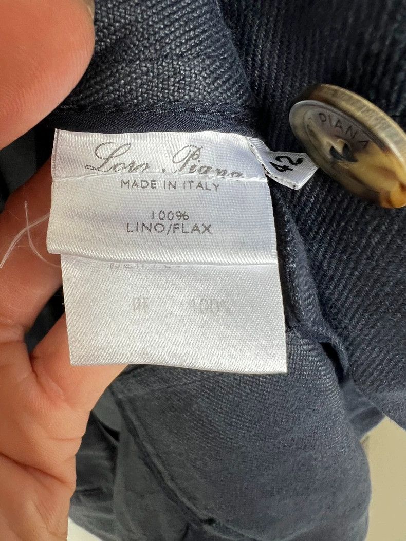 Loro Piana Loro Piana Thick Linen Casual Blazer Size US XS / EU 42 / 0 - 6 Thumbnail