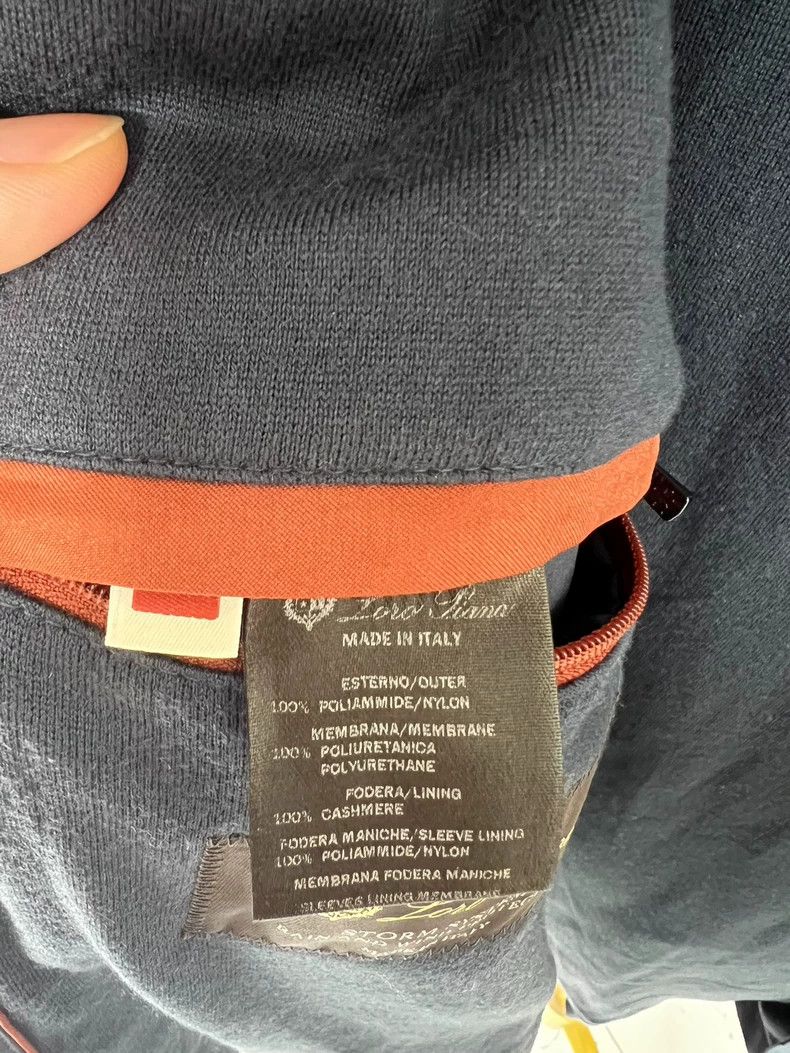 Loro Piana Loro Piana Blue Storm System Coat Size US XXL / EU 58 / 5 - 4 Thumbnail