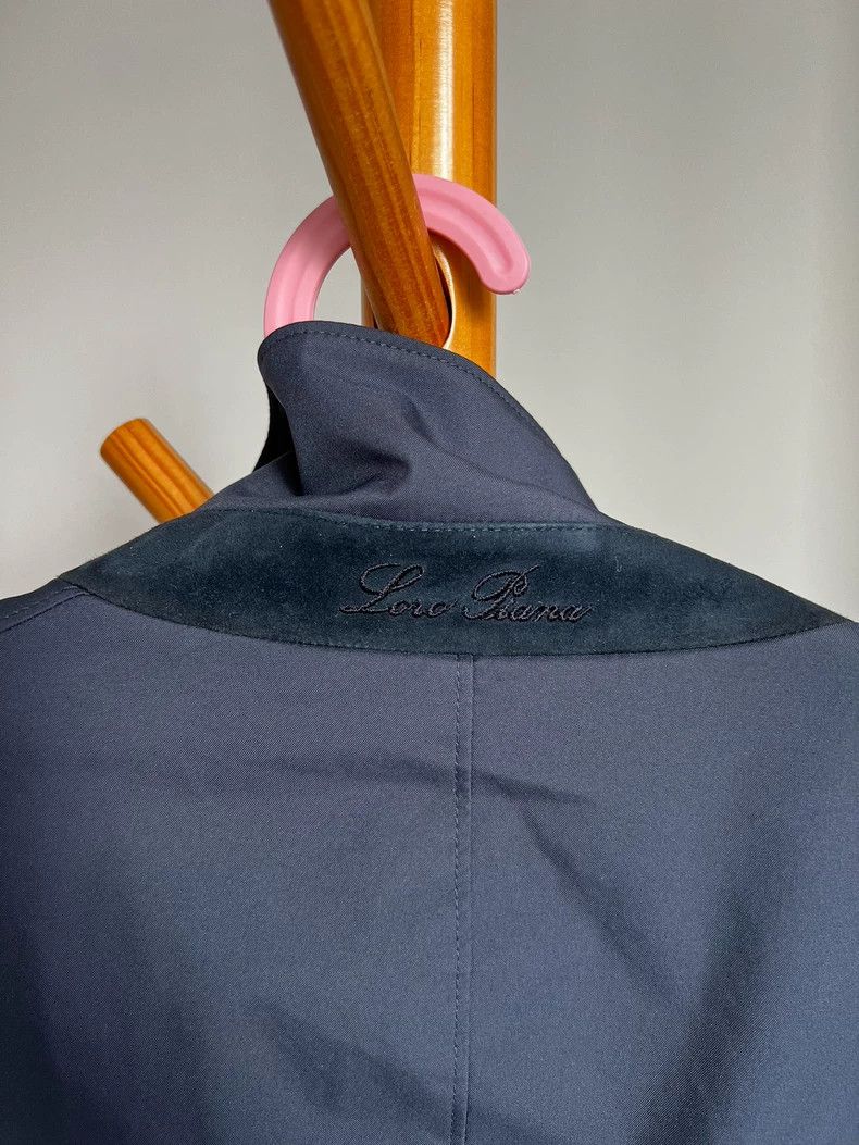 Loro Piana Loro Piana Blue Storm System Coat Size US XXL / EU 58 / 5 - 9 Thumbnail