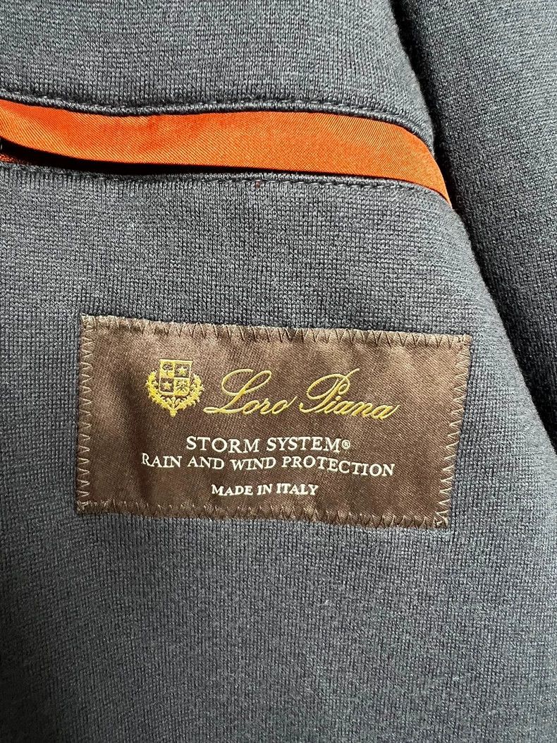 Loro Piana Loro Piana Blue Storm System Coat Size US XXL / EU 58 / 5 - 5 Thumbnail