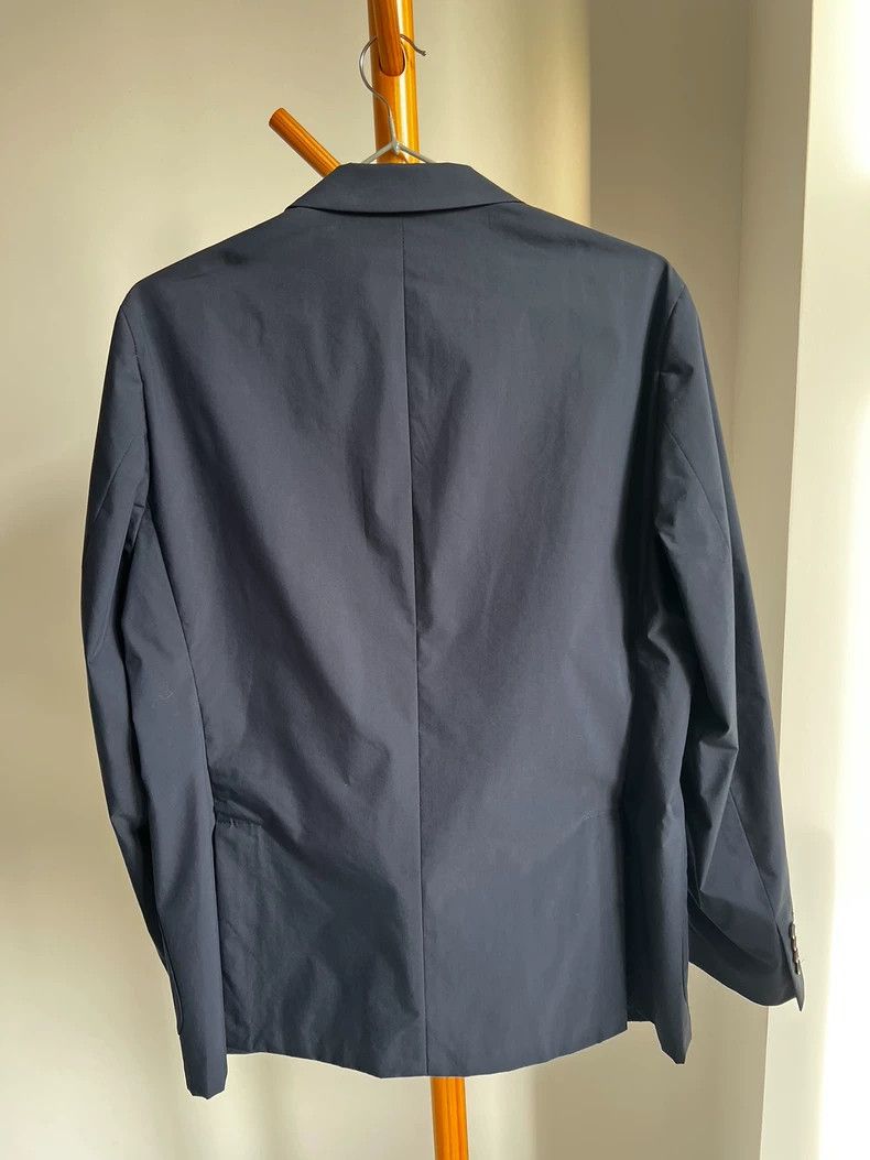 Loro Piana Loro Piana Blue Waterproof Blazer Jacket Size US L / EU 52-54 / 3 - 2 Thumbnail