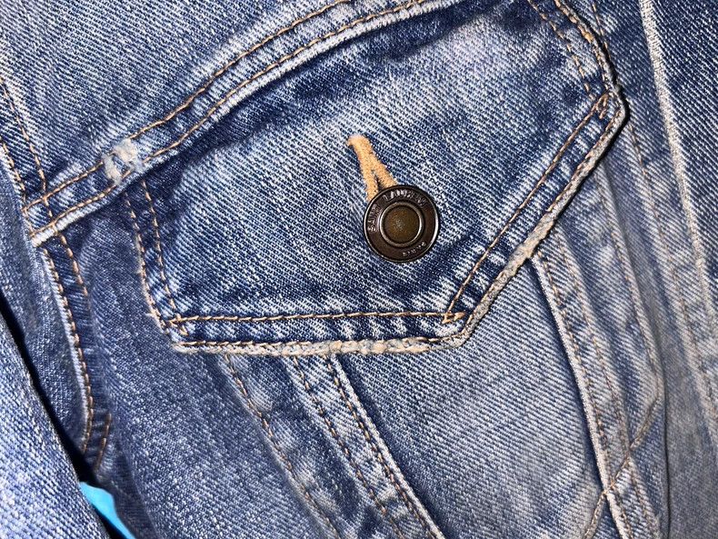 Saint Laurent Paris Saint Laurent Vintage Denim Jacket - dmc Size US M / EU 48-50 / 2 - 4 Thumbnail
