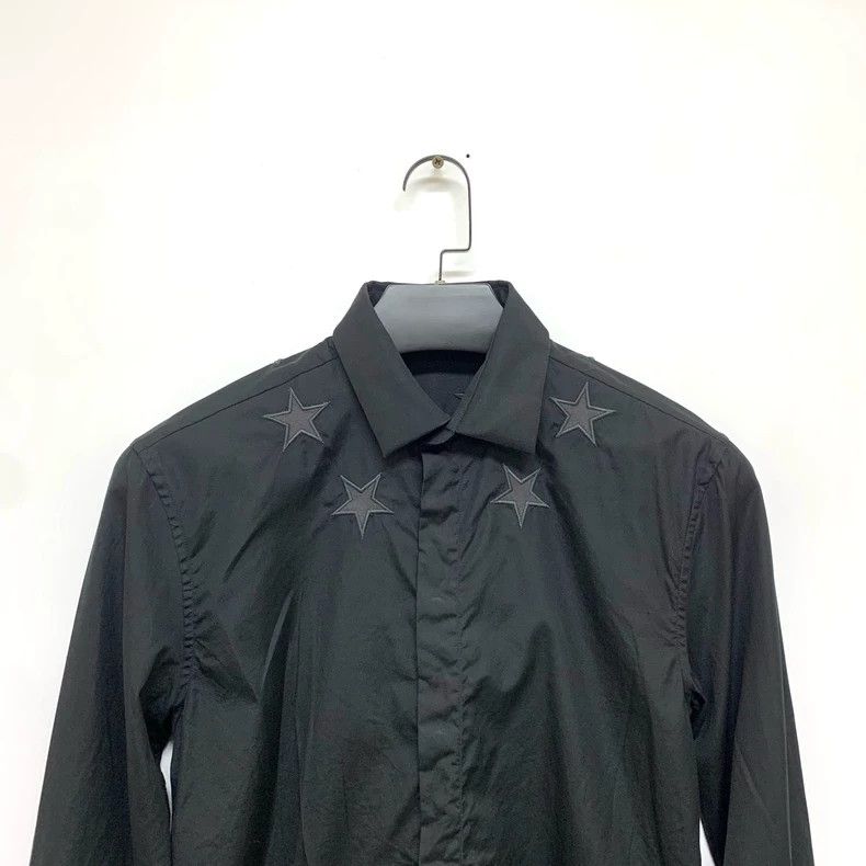 Givenchy Givenchy Star Collar Long Sleeve Shirt - dmc Size US M / EU 48-50 / 2 - 5 Thumbnail