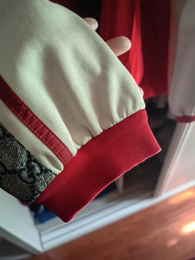 Gucci Gucci Red and White Track Jacket - dmc Size US S / EU 44-46 / 1 - 3 Thumbnail
