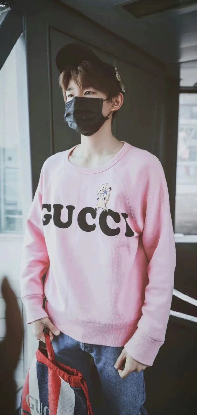 Gucci Gucci Pink Pig Print Sweatshirt - dmc Size US M / EU 48-50 / 2 - 4 Thumbnail