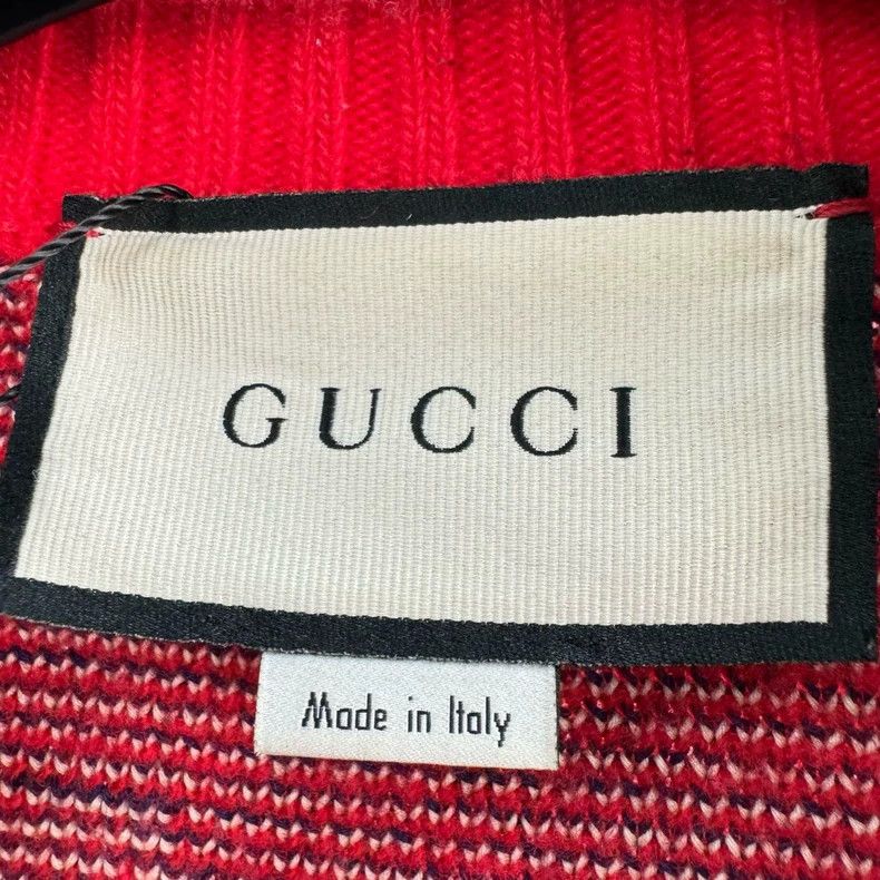 Gucci Animal Alphabet Logo Knit Cardigan - dmc
