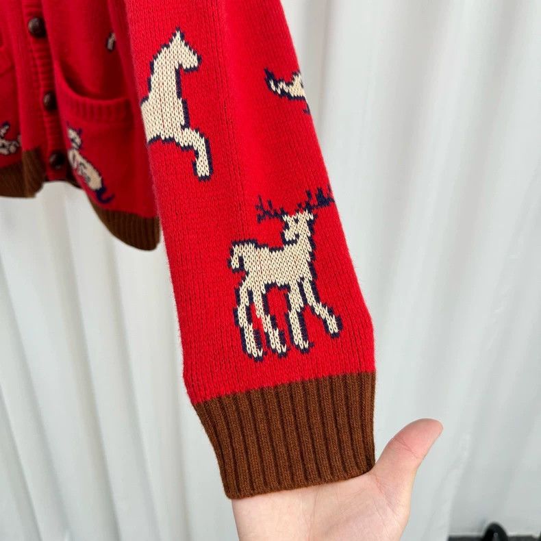 Gucci Animal Alphabet Logo Knit Cardigan - dmc