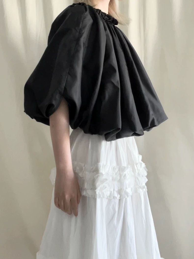 Comme des Garcons Comme des Garçons Black Puff Top - dmc Size US M / EU 48-50 / 2 - 8 Thumbnail