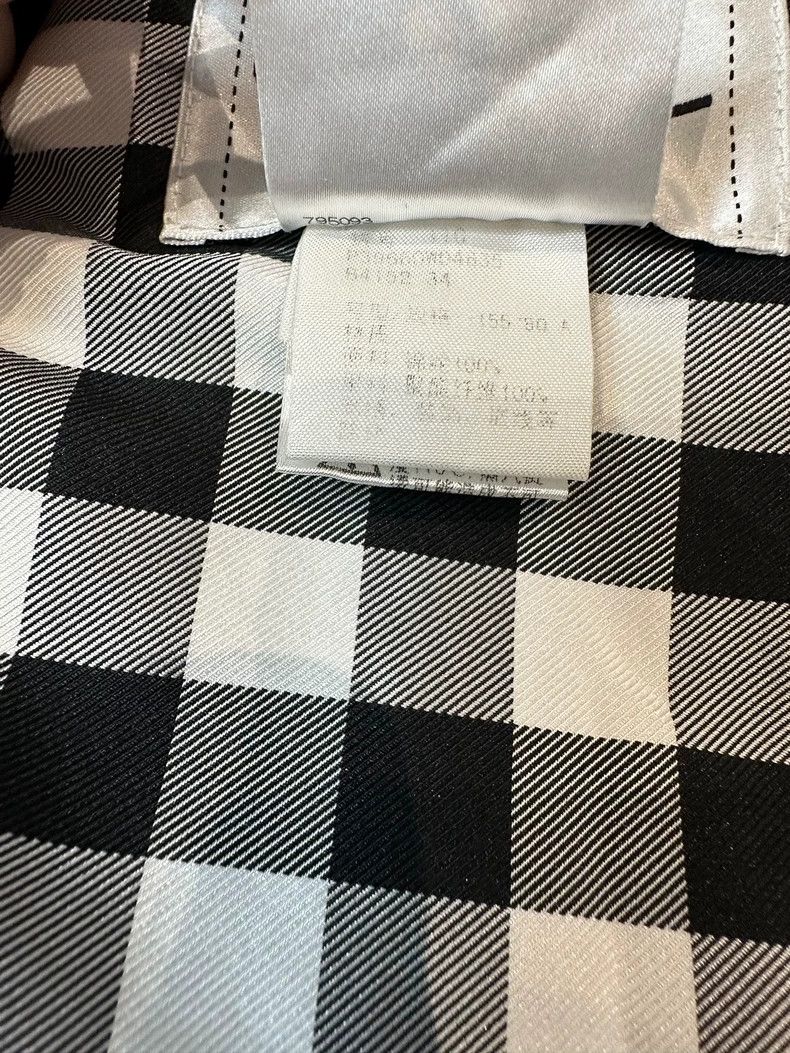 Chanel Chanel Black White Plaid Lined Jacket - dmc Size US XS / EU 42 / 0 - 5 Thumbnail