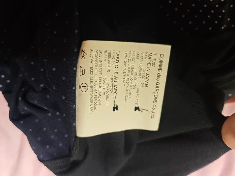 Comme des Garcons COMME des GARCONS Polka Dot Bow Blouse - dmc Size US M / EU 48-50 / 2 - 6 Thumbnail