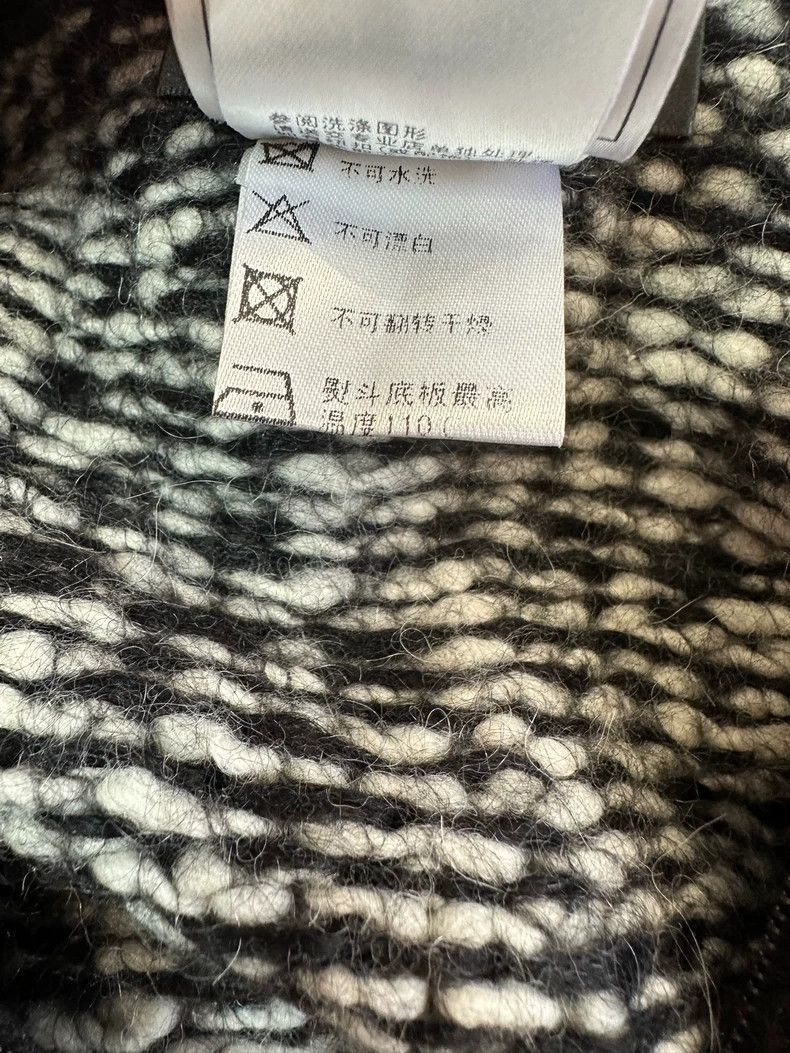 Chanel Chanel Black and White Pattern Mohair Wool Cardigan Coat - dmc Size US M / EU 48-50 / 2 - 7 Thumbnail
