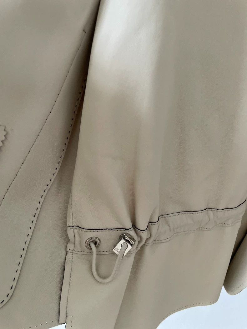 Loro Piana Loro Piana Suede Lambskin Drop Shoulder Top - dmc Size US S / EU 44-46 / 1 - 8 Thumbnail