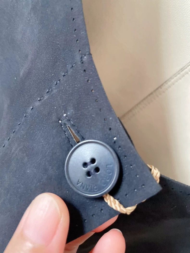 Loro Piana Loro Piana Suede Lambskin Drop Shoulder Top - dmc Size US S / EU 44-46 / 1 - 4 Thumbnail