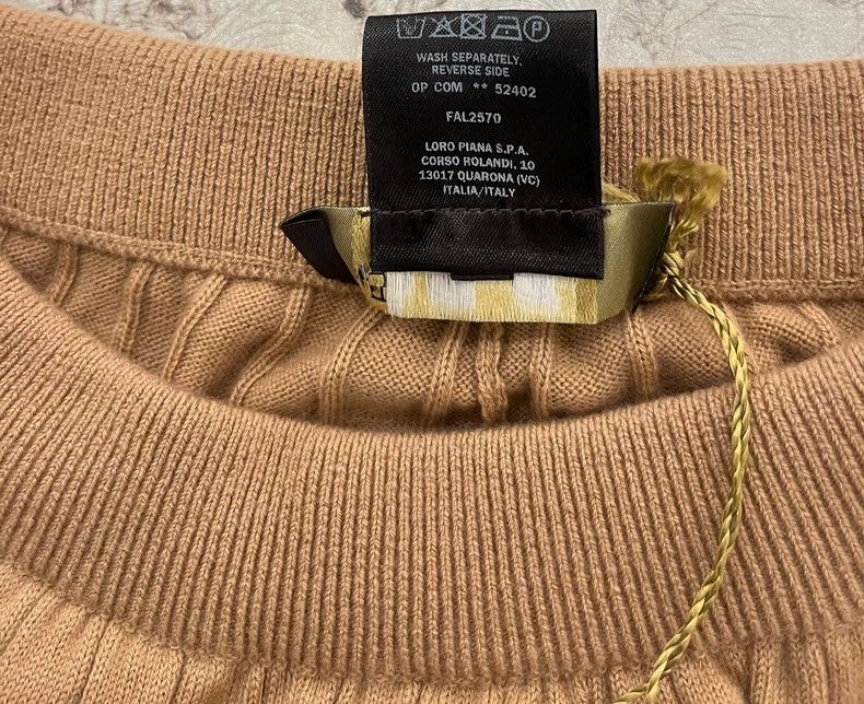 Loro Piana Loro Piana Camel Cashmere Wide-Leg Pants - dmc Size US 34 / EU 50 - 5 Thumbnail