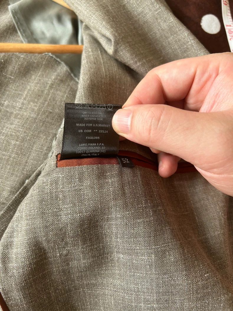 Loro Piana Loro Piana Light Brown Gray Blazer - dmc Size US L / EU 52-54 / 3 - 5 Thumbnail