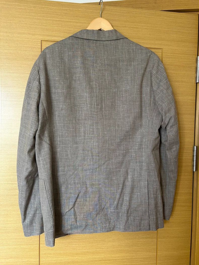 Loro Piana Loro Piana Light Brown Gray Blazer - dmc Size US L / EU 52-54 / 3 - 2 Thumbnail