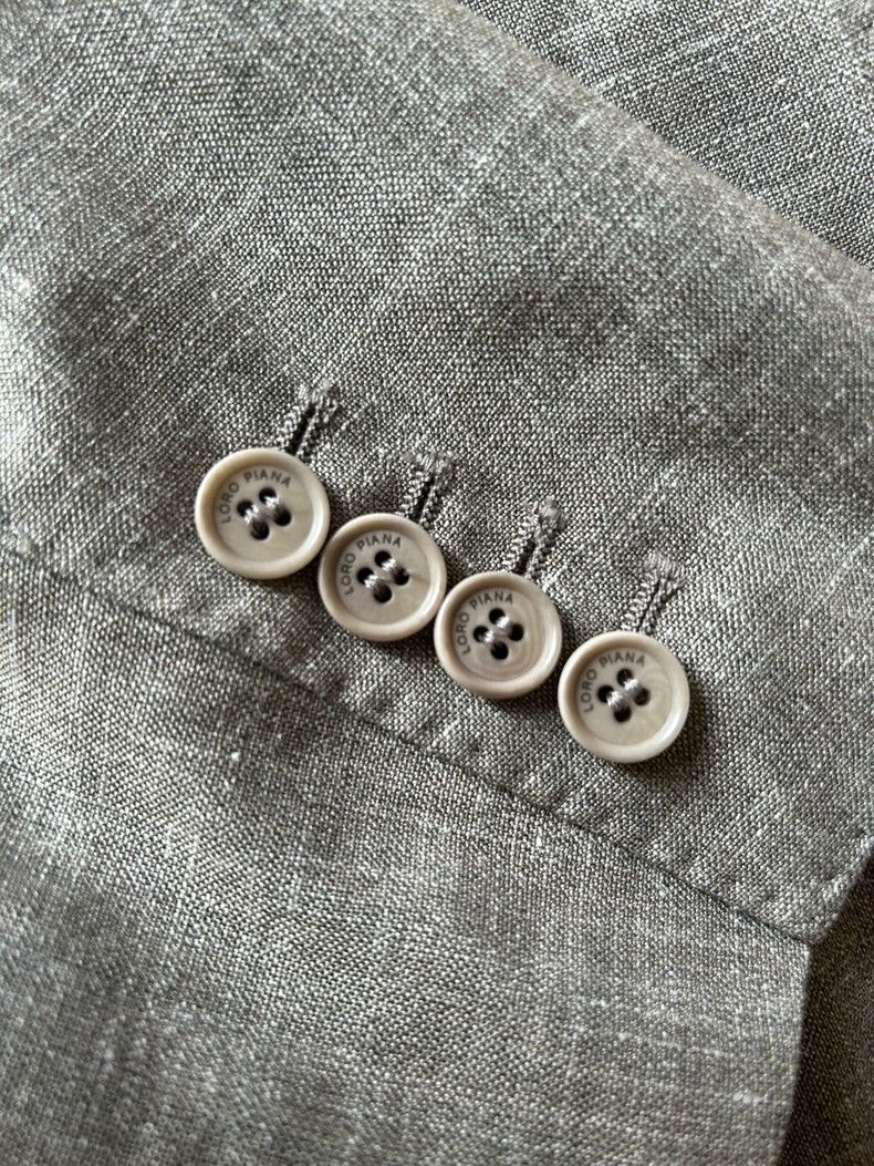 Loro Piana Loro Piana Light Brown Gray Blazer - dmc Size US L / EU 52-54 / 3 - 9 Thumbnail