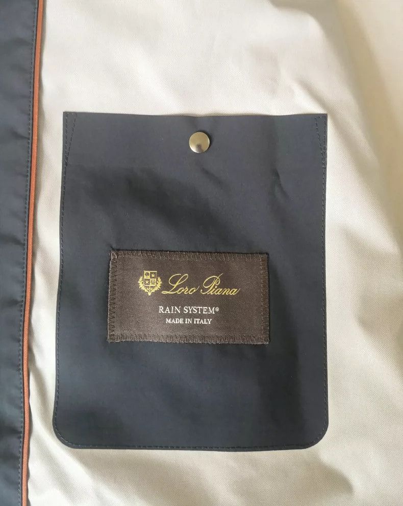 Loro Piana Loro Piana Rain System Waterproof Jacket - dmc Size US XL / EU 56 / 4 - 4 Thumbnail