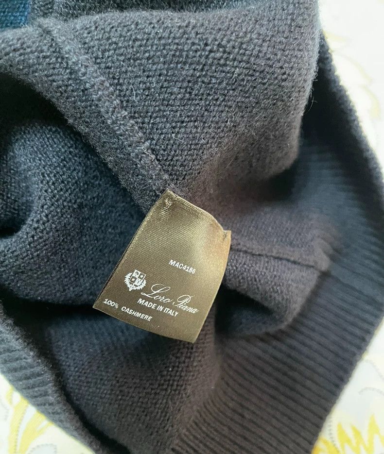 Loro Piana Loro Piana Cashmere Argyle Crewneck Sweater - dmc Size US M / EU 48-50 / 2 - 3 Thumbnail