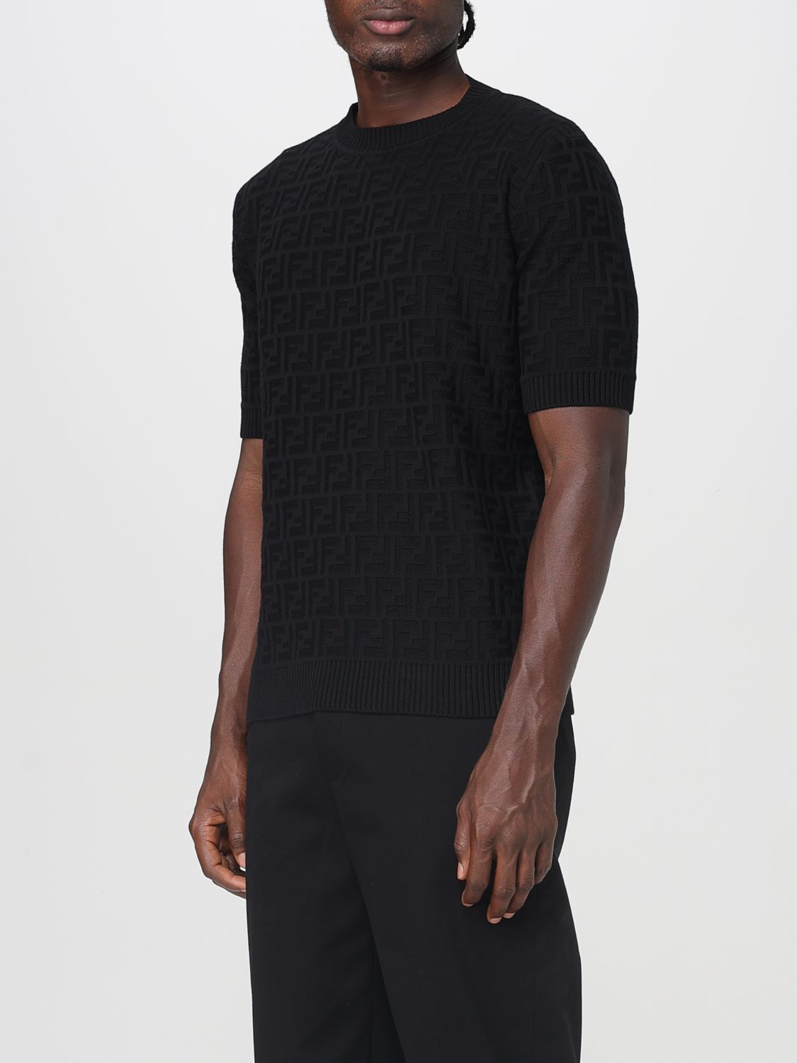 Fendi Fendi Sweater Men Black Size US L / EU 52-54 / 3 - 4 Thumbnail
