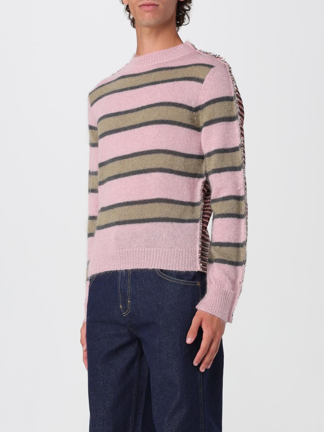 Marni Marni Sweater Men Pink Size US L / EU 52-54 / 3 - 4 Thumbnail