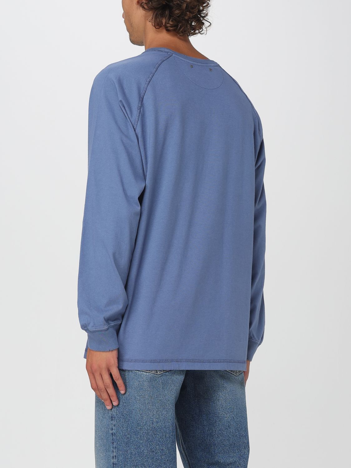 Golden Goose Golden Goose T-Shirt Men Blue Size US M / EU 48-50 / 2 - 3 Thumbnail