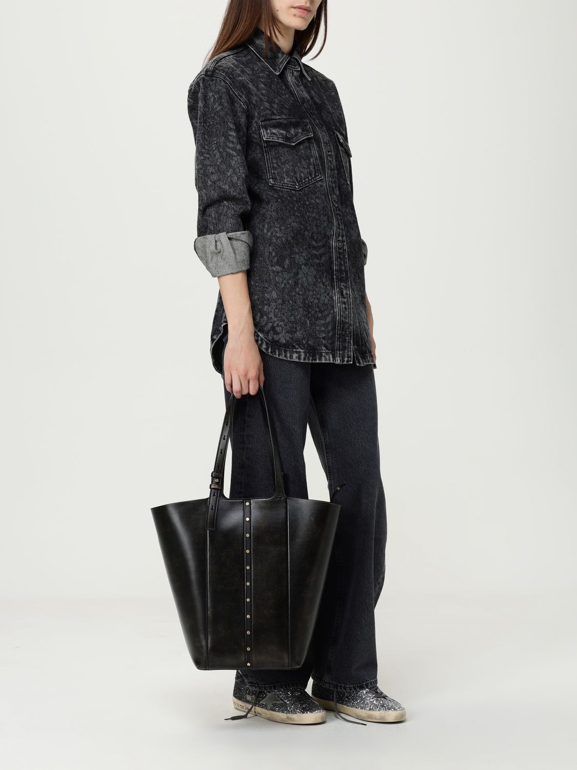 Golden Goose Golden Goose Tote Bag Woman Black Size ONE SIZE - 2 Thumbnail