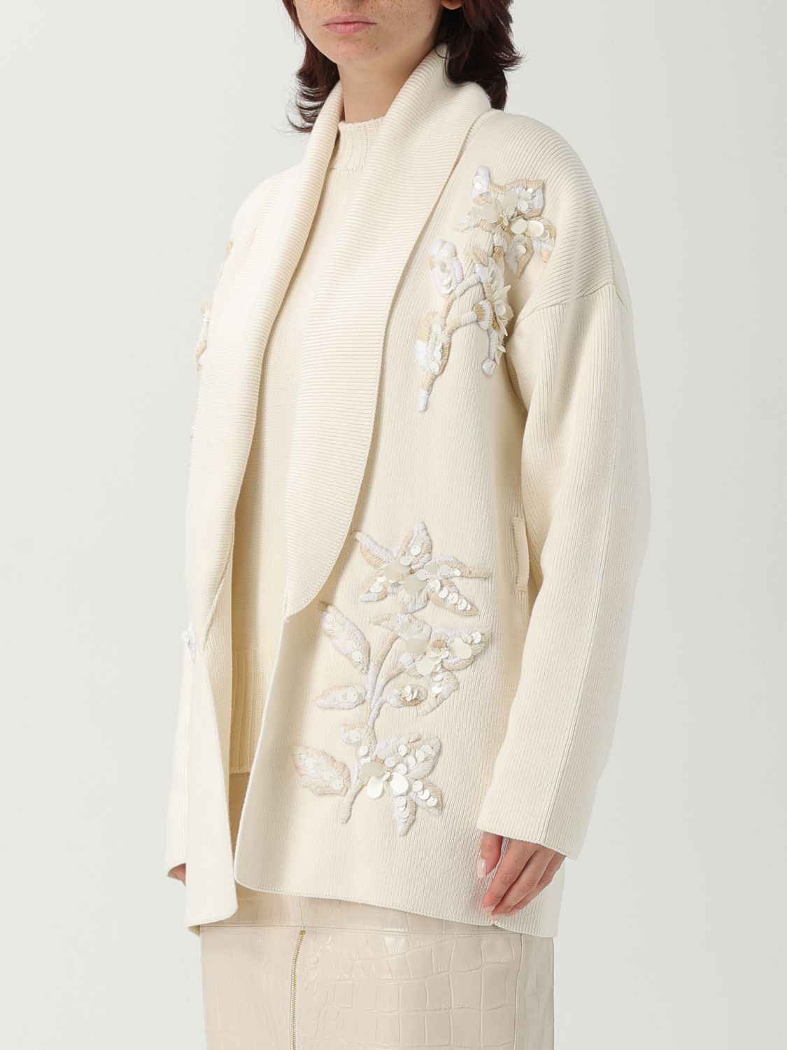 Golden Goose Golden Goose Sweater Woman Yellow Cream Size M / US 6-8 / IT 42-44 - 3 Thumbnail