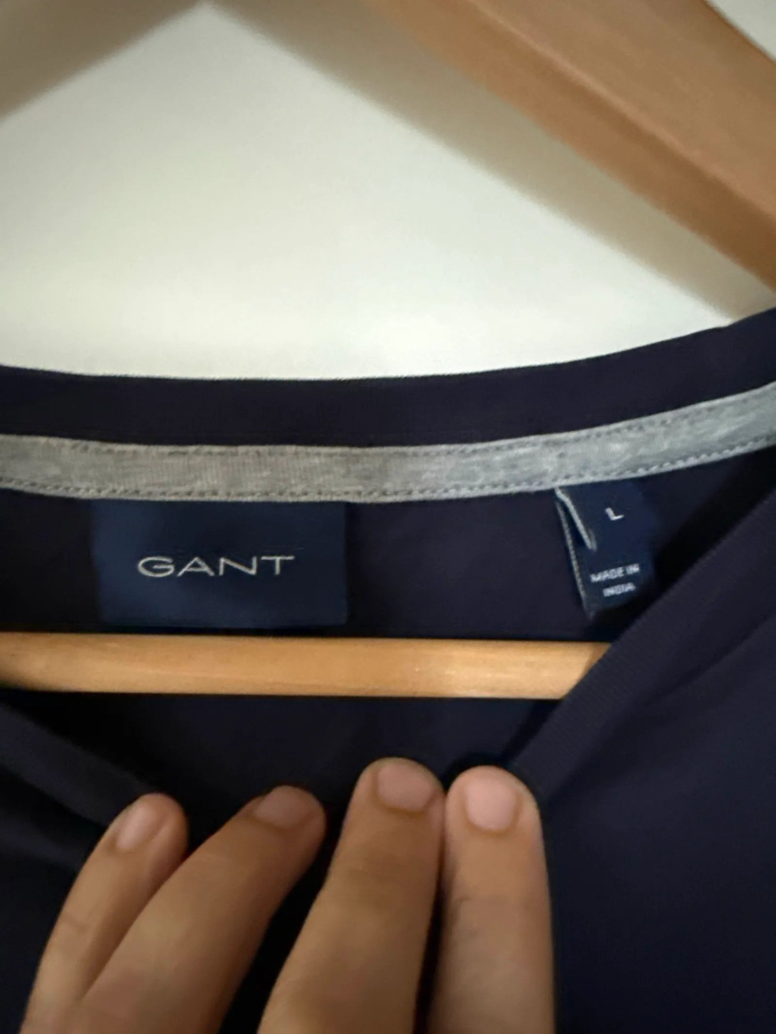Gant Gant Long Sleeve Shirt Size US L / EU 52-54 / 3 - 2 Thumbnail