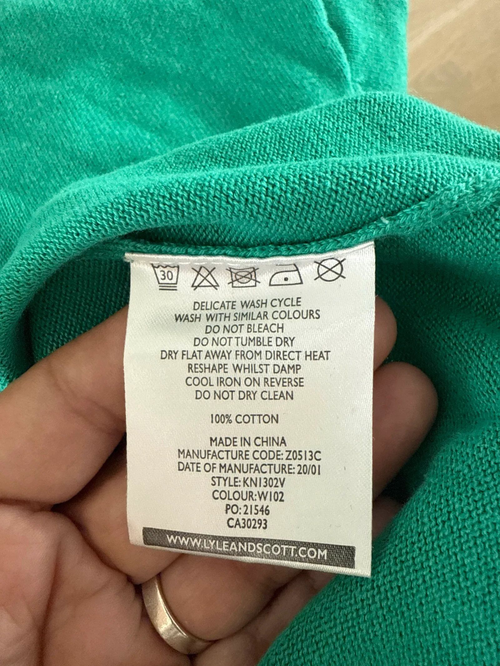 Lyle & Scott Lyle & Scott Cardigan Size US M / EU 48-50 / 2 - 3 Thumbnail