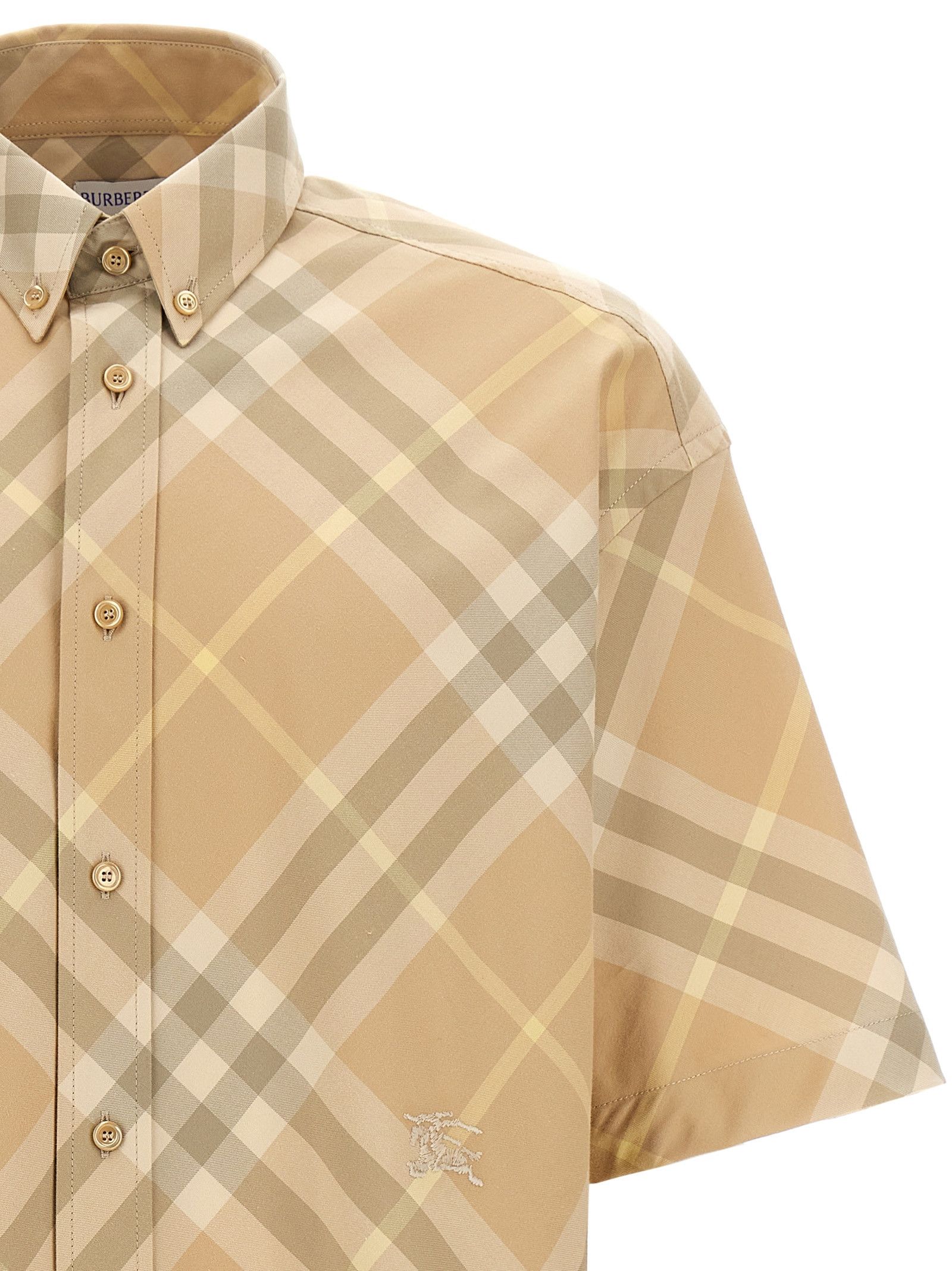 Burberry Logo Embroidery Check Shirt Size US XXS / EU 40 - 3 Thumbnail