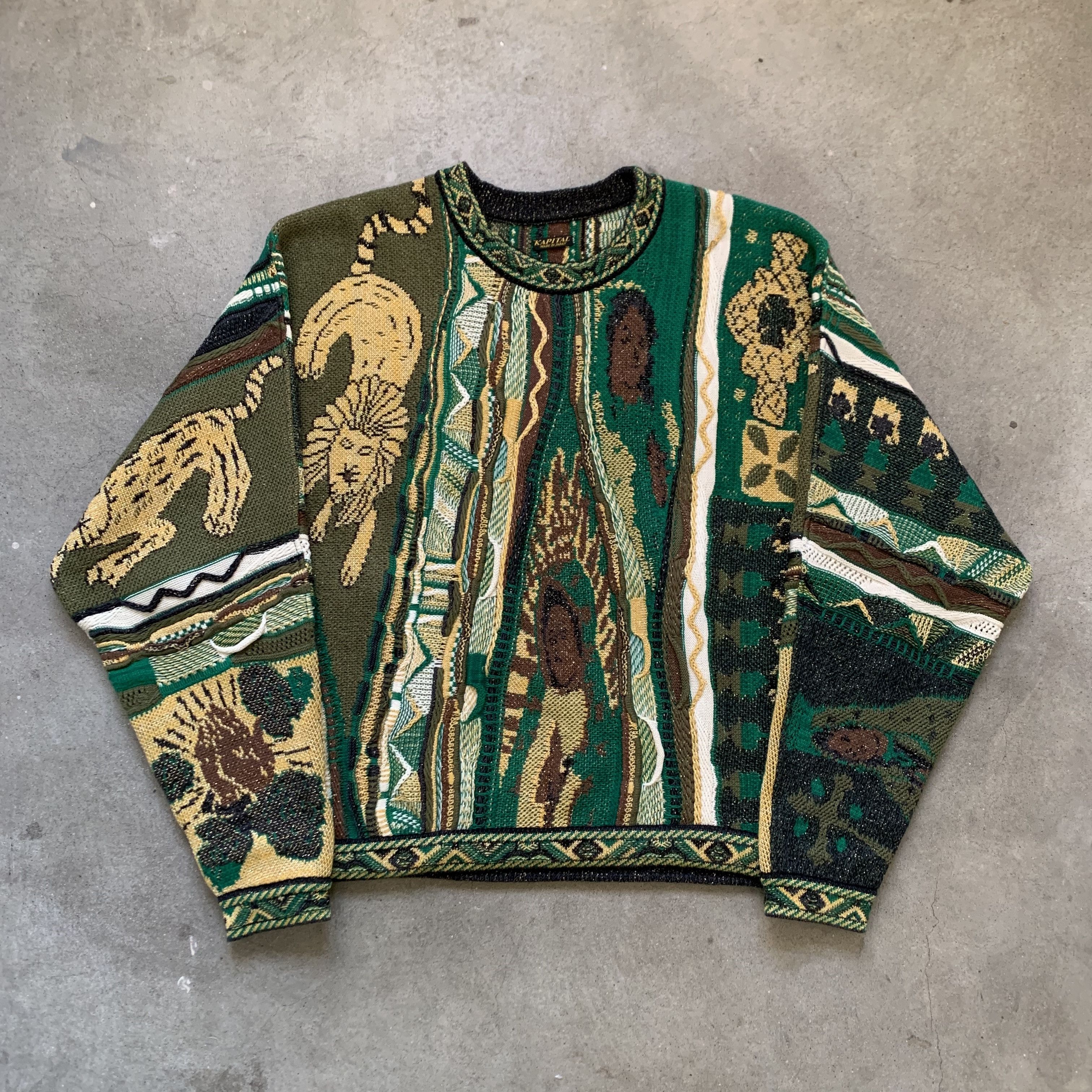 Kapital coogi knit Grailed