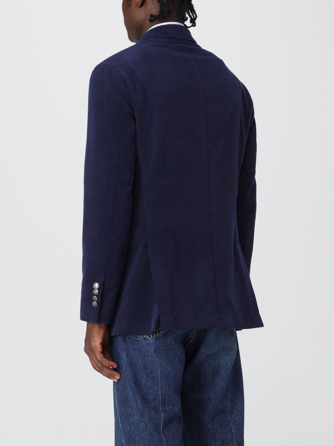 Brunello Cucinelli Brunello Cucinelli Jacket Men Blue Size US XL / EU 56 / 4 - 3 Thumbnail
