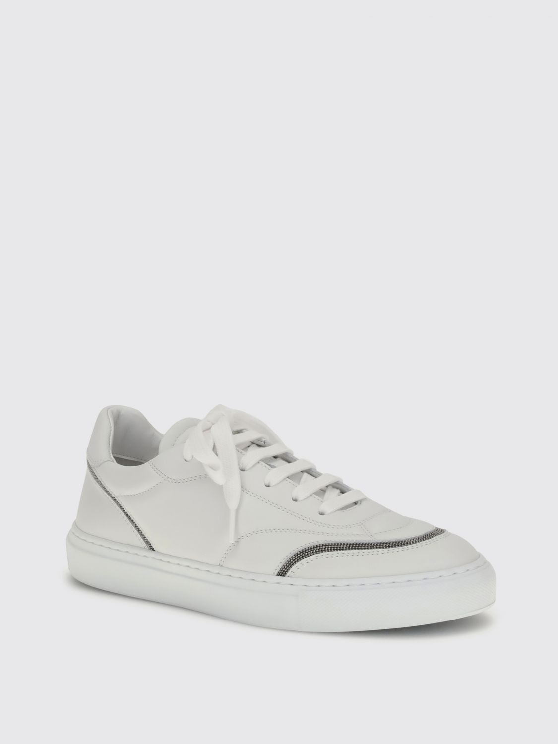 Brunello Cucinelli Brunello Cucinelli Sneakers Woman White Size US 10 / IT 40 - 2 Thumbnail