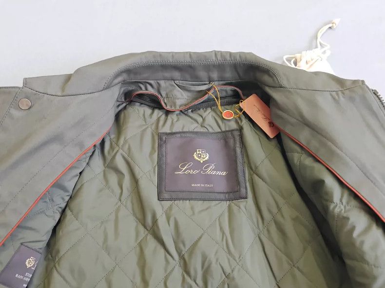 Loro Piana Loro Piana Green Pilot Jacket Coat - dmc Size US L / EU 52-54 / 3 - 2 Thumbnail