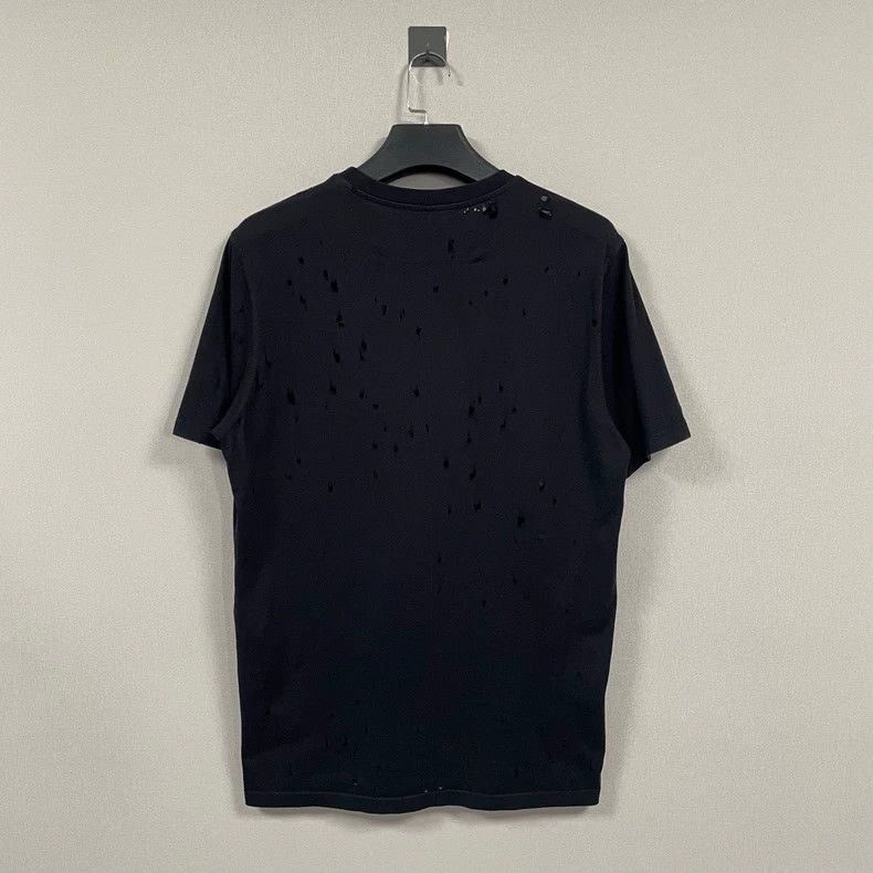 Givenchy Givenchy Paris Distressed Short Sleeve Tee - dmc Size US S / EU 44-46 / 1 - 2 Thumbnail