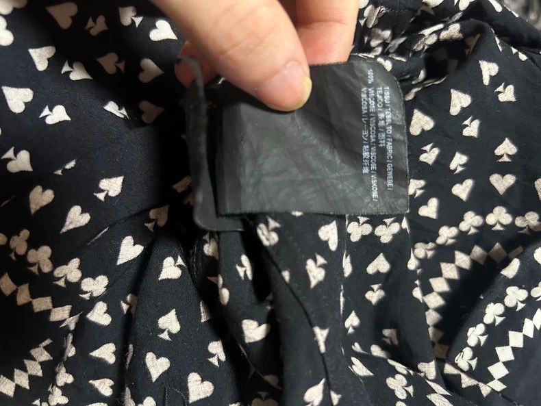 Saint Laurent Paris Saint Laurent 2016FW Poker Print Shirt - dmc Size US M / EU 48-50 / 2 - 7 Thumbnail