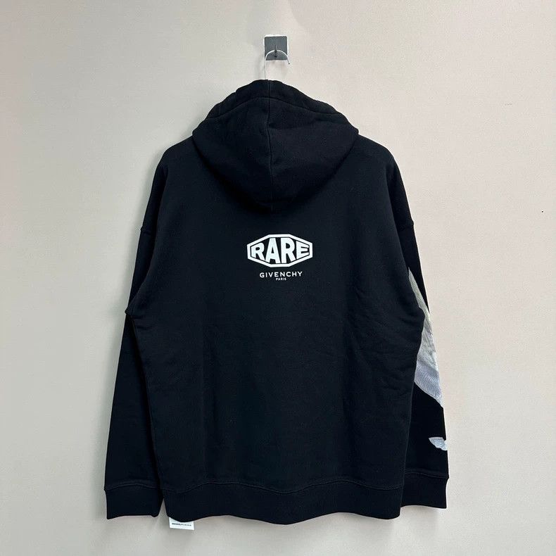 Givenchy Givenchy New Logo Print Hoodie - dmc Size US XL / EU 56 / 4 - 2 Thumbnail