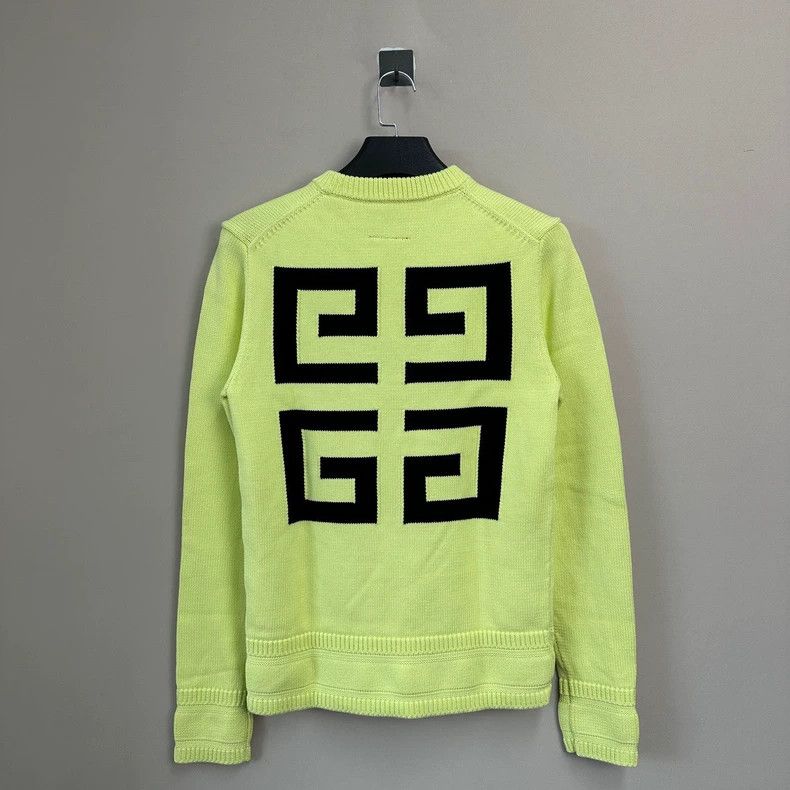 Givenchy Givenchy Square Letter Print Knit Sweater - dmc Size US S / EU 44-46 / 1 - 2 Thumbnail