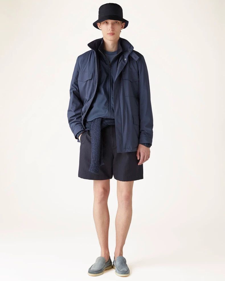Loro Piana Loro Piana Blue Classic Traveller Jacket - dmc Size US M / EU 48-50 / 2 - 6 Thumbnail