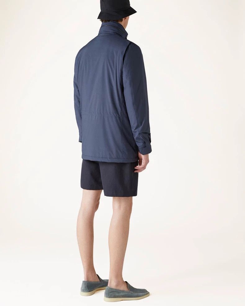 Loro Piana Loro Piana Blue Classic Traveller Jacket - dmc Size US M / EU 48-50 / 2 - 7 Thumbnail