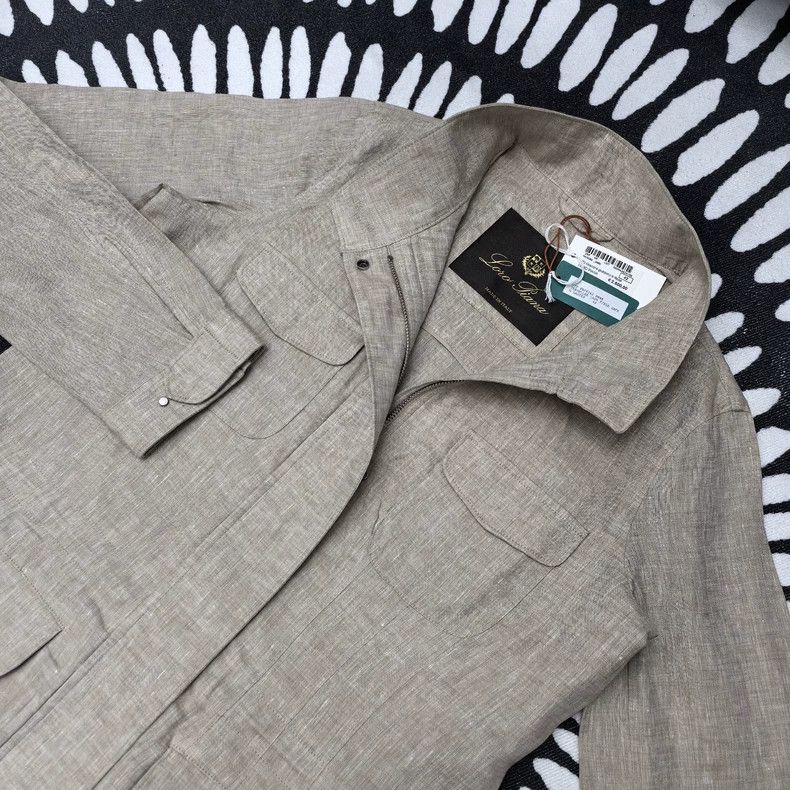 Loro Piana Loro Piana Linen Traveller Jacket - dmc Size US L / EU 52-54 / 3 - 2 Thumbnail