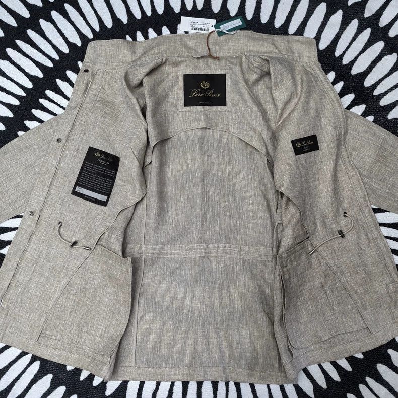 Loro Piana Loro Piana Linen Traveller Jacket - dmc Size US L / EU 52-54 / 3 - 3 Thumbnail